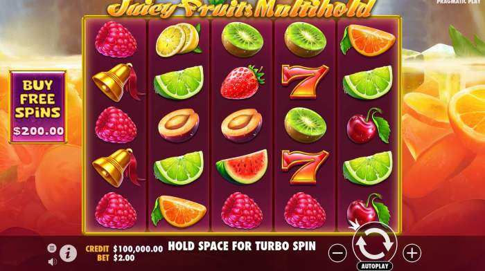 Malam Ini Daftar Slot Gacor Mainkan Juicy Fruits Multihold Maxwin