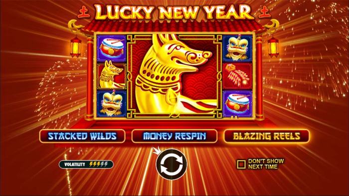 Rahasia jackpot slot Lucky New Year